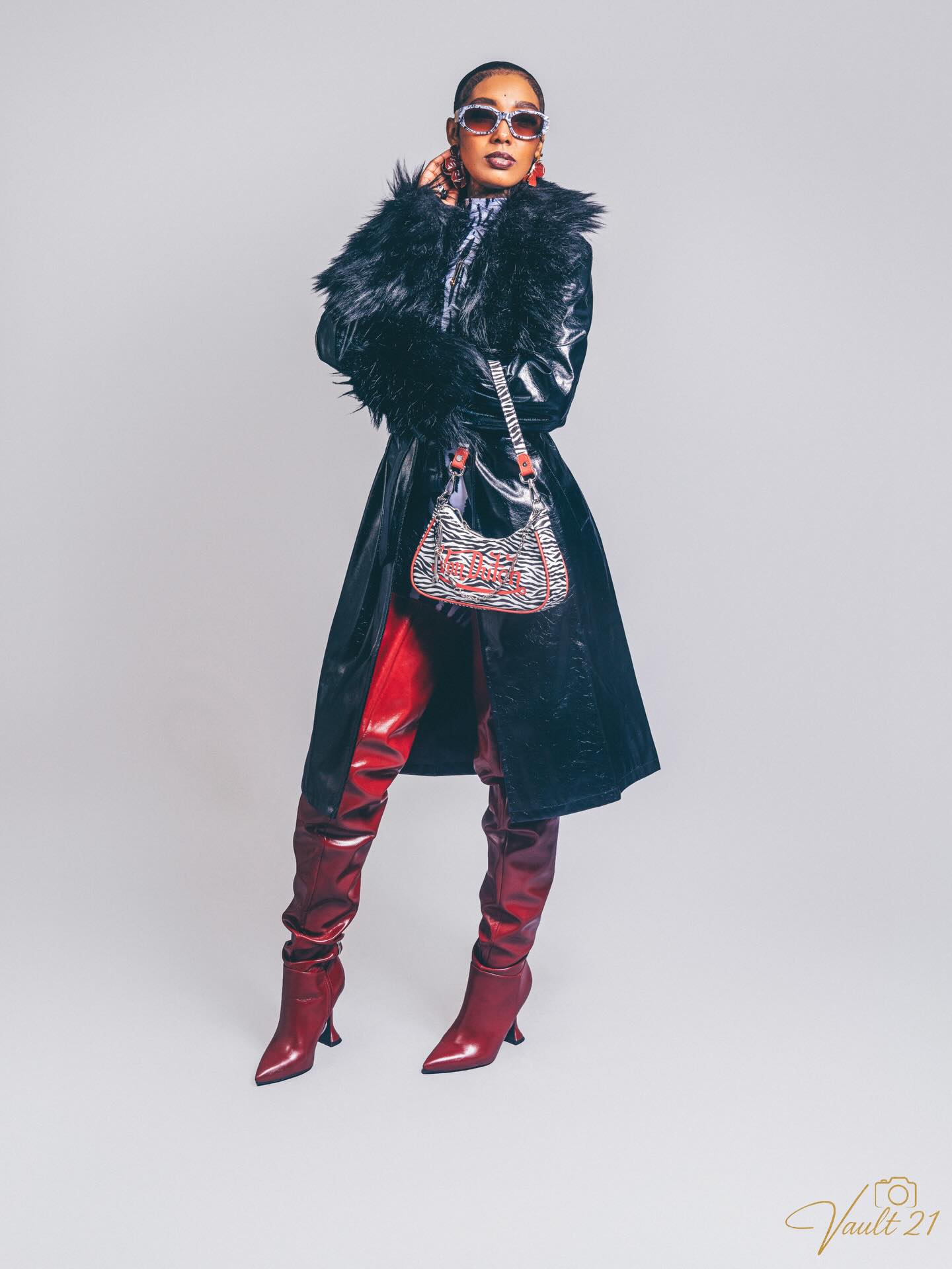 Portrait of Slycee, licensed cosmetologist and founder of P.S. Goddess Exoticz